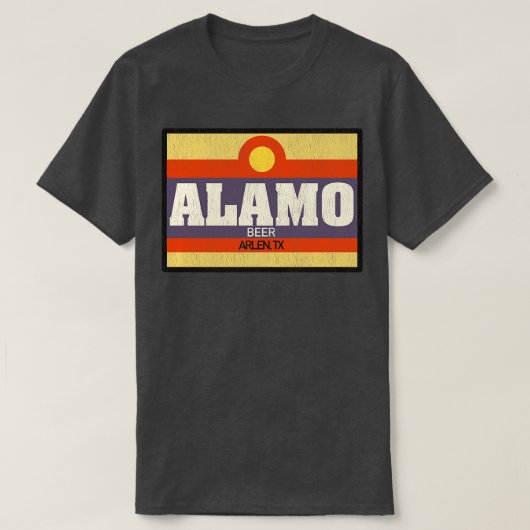 Alamo Beer T-Shirt (Design vorne)