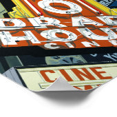 Alamo Entwurf House Austin Texas Poster (Ecke)