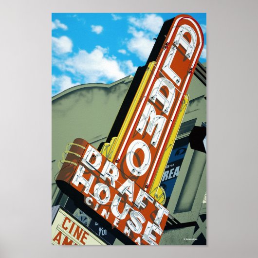 Alamo Entwurf House Austin Texas Poster (Vorne)