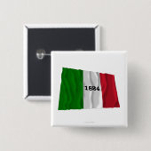 Alamo-Flagge Button (Vorne & Hinten)