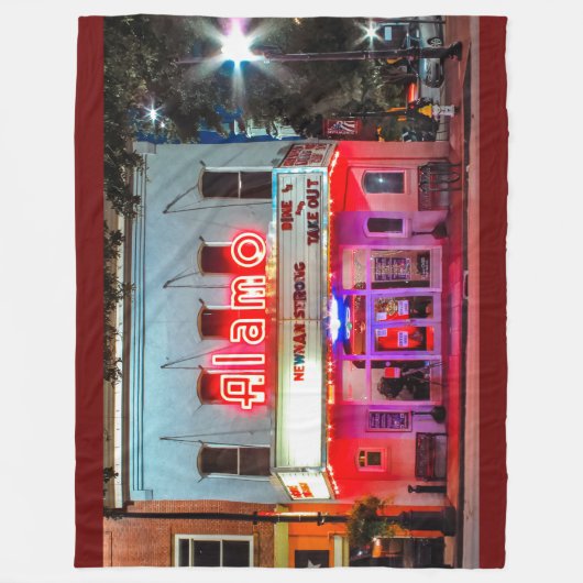 ALAMO Fleece Blanket (Vorderseite)