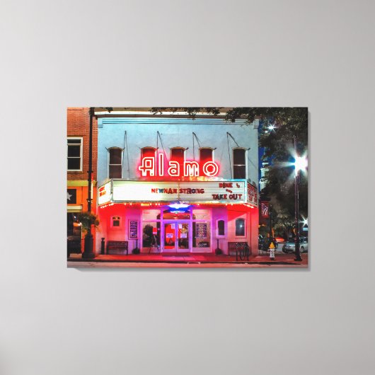 ALAMO Gestaltete Leinwand Art (Vorderseite)