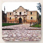 Alamo Hard Plastic Untersetzer mit Korkrückseite - (Vorderseite)