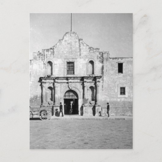 Alamo in San Antonio, TX 1 Postkarte (Vorderseite)