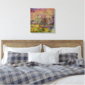 Alamo - Nach dem Herbst - Square Leinwand Art Coll (Insitu (Schlafzimmer))