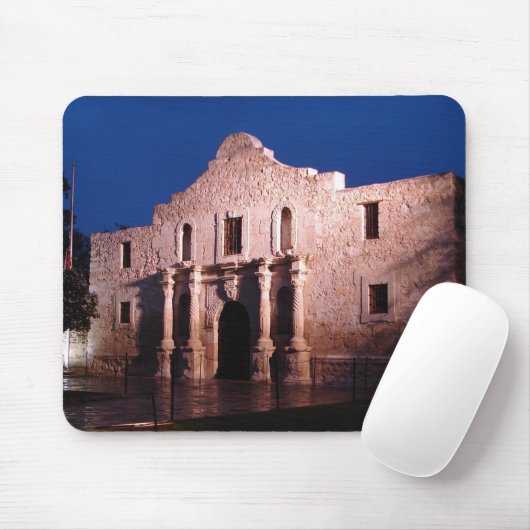 Alamo nachts mousepad (Mit Mouse)