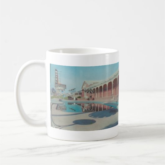 Alamo Plaza Hotel Courts, Little Rock, AR Kaffeetasse (Links)