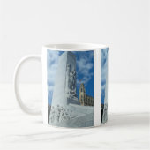 Alamo quadratischer Cenotaph, San Antonio, Texas, Kaffeetasse (Links)