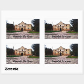 Alamo Rectangle Stickers (Blatt)