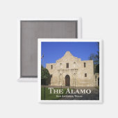 Alamo, San Antonio, Texas Magnet (Vorderseite/Rückseite)