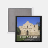 Alamo, San Antonio, Texas Magnet (Vorderseite/Rückseite)