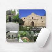 Alamo, San Antonio, Texas Mousepad (Mit Mouse)