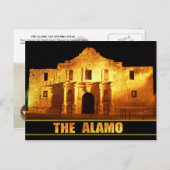 Alamo, San Antonio, Texas Postkarte (Vorne/Hinten)