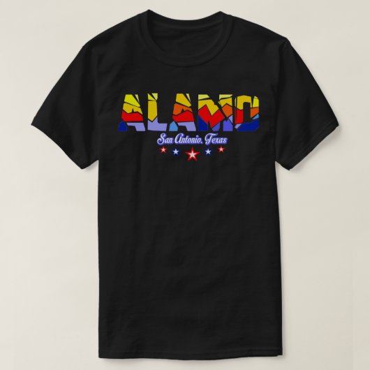 Alamo San Antonio Texas T-Shirt (Design vorne)