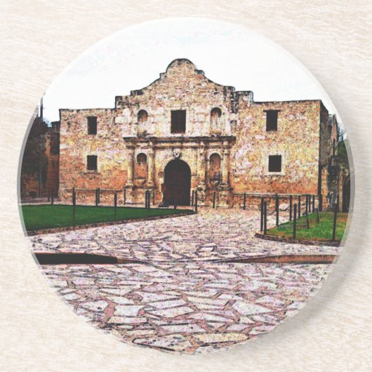 Alamo Sandstone Drink Untersetzer (Vorne)