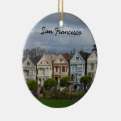 Alamo Square, San Francisco Keramik Ornament (Rechts)