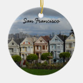 Alamo Square, San Francisco Keramik Ornament (Vorne)