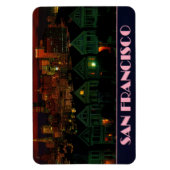 Alamo Square San Francisco Magnet (Vertikal)