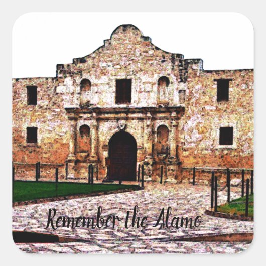 Alamo Square Stickers (Vorderseite)