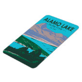 Alamo Staat Parco Civico-Ciani Magnet (Linke Seite)