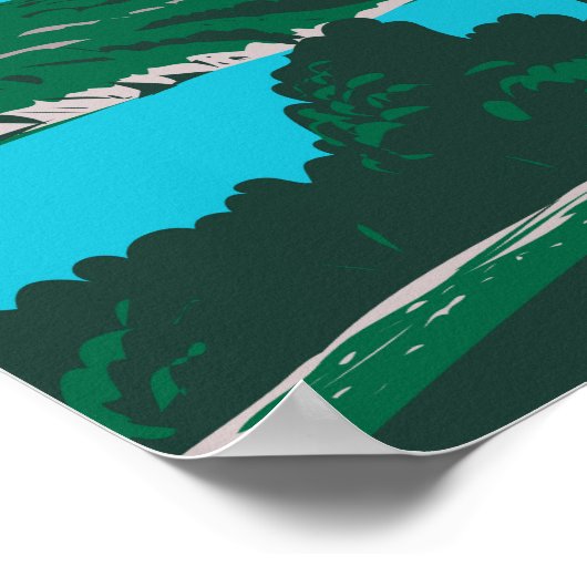 Alamo Staat Parco Civico-Ciani Poster (Ecke)