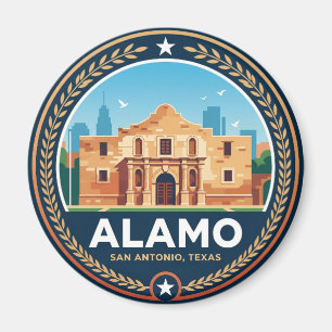 Alamo USA Magnet