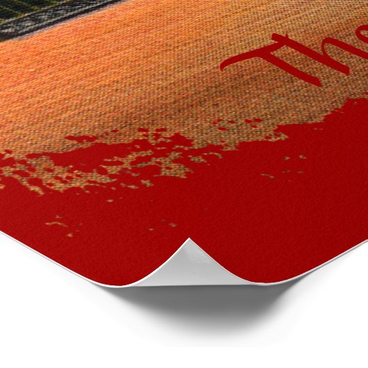 Alamo Vintag Texas Poster (Ecke)