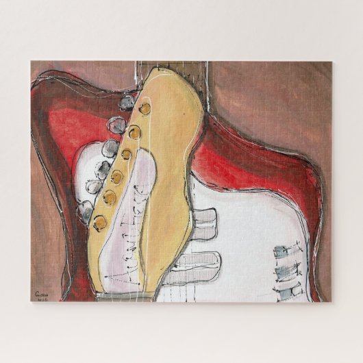 Alamo Vista Guitar 2 Puzzle (Horizontal)