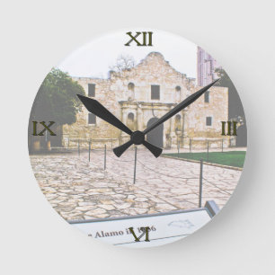 Alamo-Wanduhr Runde Wanduhr