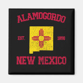Alamogordo New Mexico Magnet (Vorne)