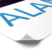 Alamogordo New Mexico Nationales Poster Ski Reise (Ecke)