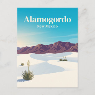 Alamogordo, New Mexico Postkarte
