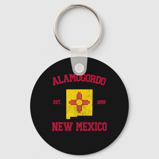 Alamogordo New Mexico Schlüsselanhänger (Vorderseite)