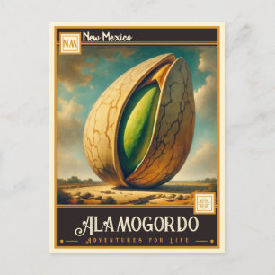 Alamogordo, New Mexico   VINTAG Postkarte
