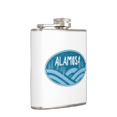 Alamosa Colorado Außenbereich Flachmann (Rechts)