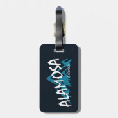 Alamosa Colorado Gepäckanhänger (Rückseite vertikal)