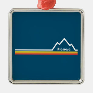 Alamosa, Colorado Ornament Aus Metall