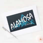 Alamosa Colorado Rechteckiger Aufkleber (Umschlag)