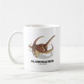 Alamosaurus (Dinosaurier-Spaß) Kaffeetasse (Links)