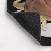 Alamosaurus Dinosaurs Mousepad (Ecke)