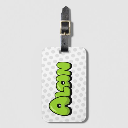 Alan Gepäckanhänger (Vorderseite Vertikal)