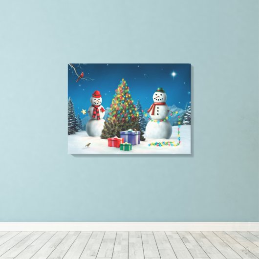 Alan Giana "All is Bright" Canvas Print Leinwanddruck (Insitu (Holzboden))