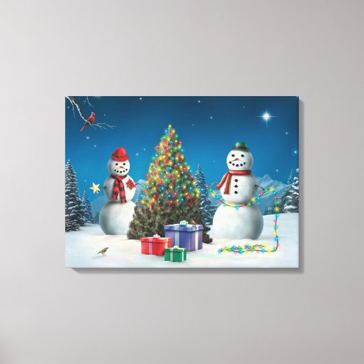 Alan Giana "All is Bright" Canvas Print Leinwanddruck (Vorderseite)