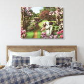 Alan Giana "Angel's Embrace" Canvas Print Leinwanddruck (Insitu (Schlafzimmer))
