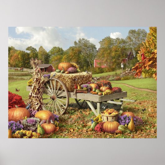 Alan Giana "Autumn Treasures" Poster (Vorne)