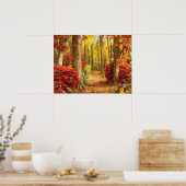 Alan Giana "Autumn Woods" Poster (Küche)