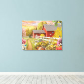 Alan Giana "Awaken 3" Canvas Print Leinwanddruck (Insitu (Holzboden))