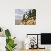Alan Giana "Bass Harbor Head Light" Poster (Heimbüro)