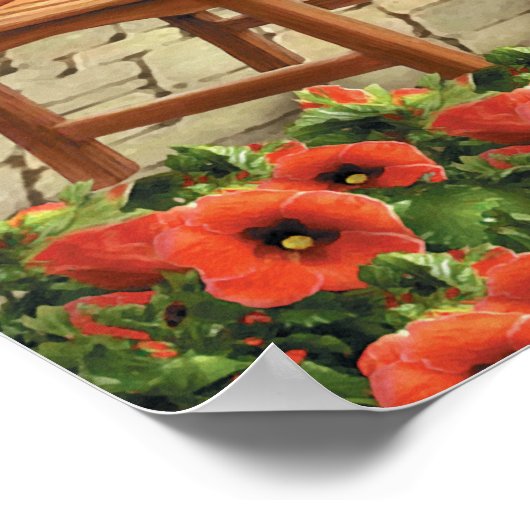 Alan Giana "Beautiful as the Sunset Poster" Poster (Ecke)