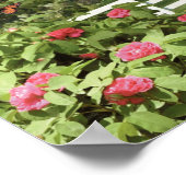 Alan Giana "Blätter von Grün" Poster (Ecke)